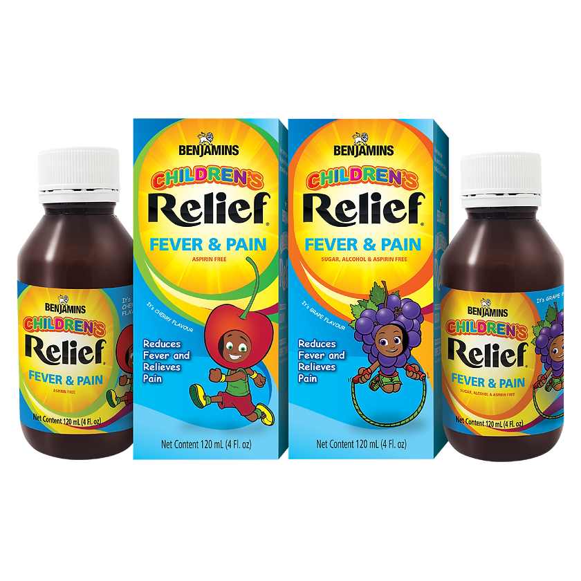 Benjamins Children's Relief Fever and Pain